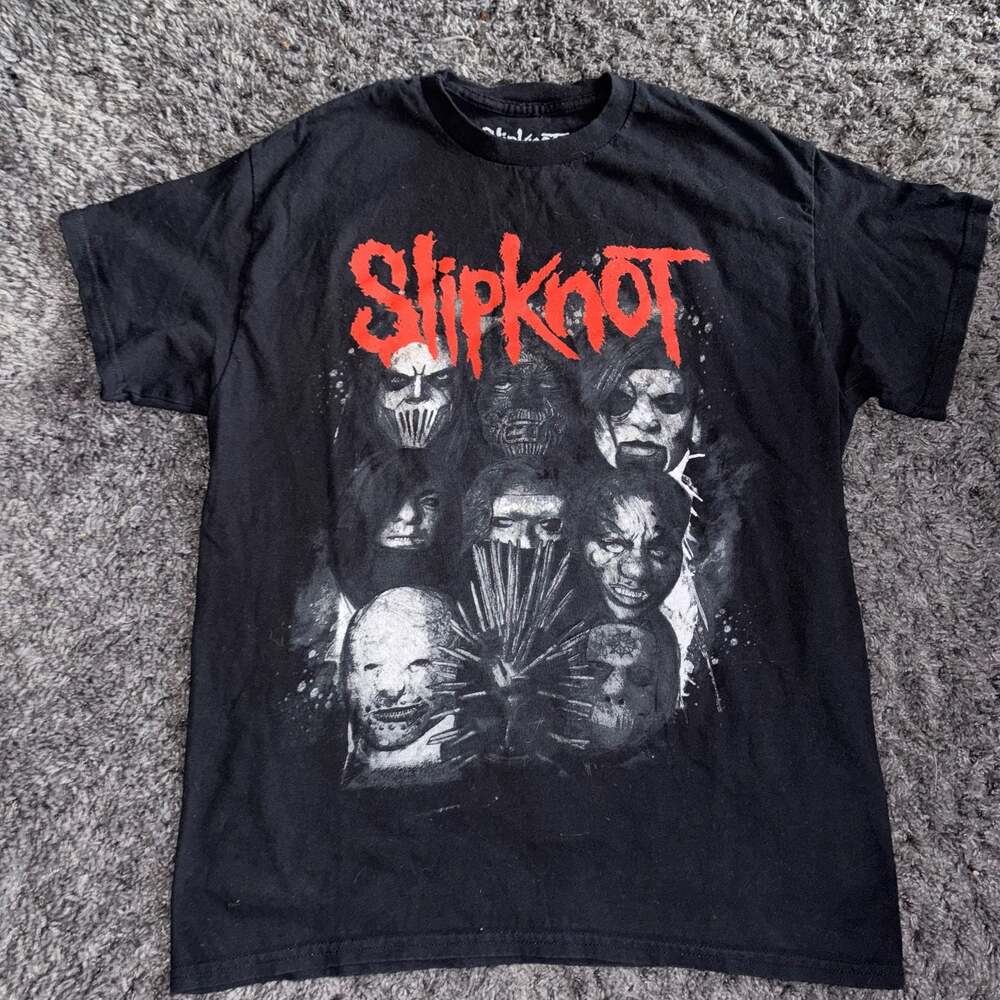 Slipknot We Are Not Your Kind Band Tour T-Shirt Black Medium